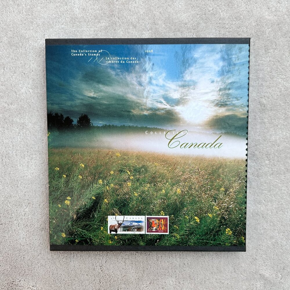 Collection Canada Postage Stamps 1998 Album | Stamps Included